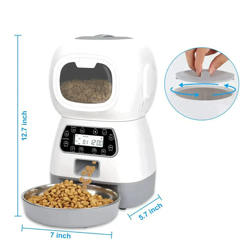 Alimentador Automático para Cães e Gatos